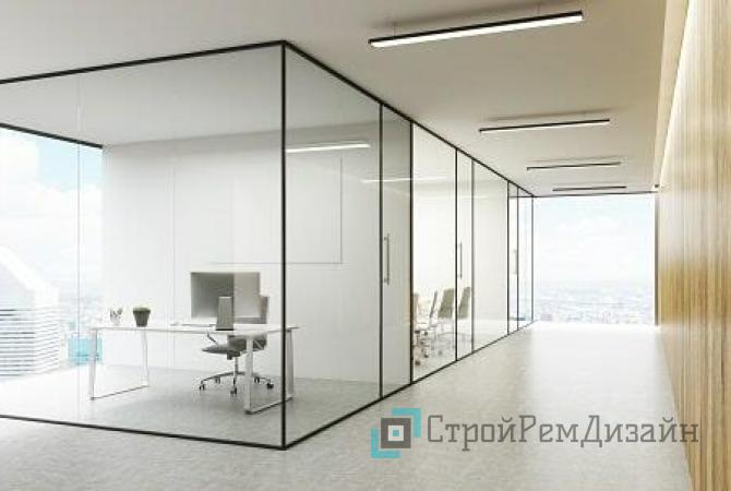 Стеклянные перегородки