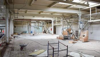 Демонтаж производственного помещения