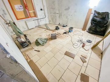 Подготовка пола к укладке инженерной доски