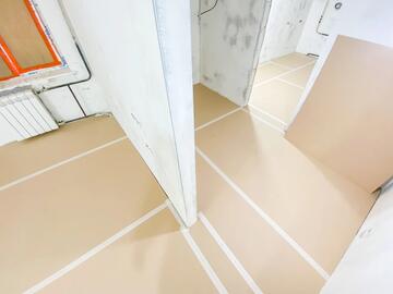 Укрывные работы после укладки финишных напольных покрытий