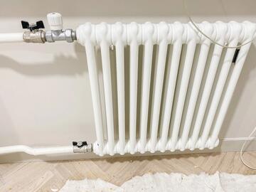 Установка радиаторов отопления в квартире